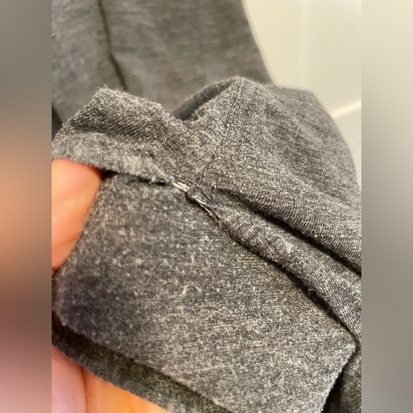 LUNYA Restore Organic Pima Cotton Maxi Dress Medium in Grey - Picture 7 of 7